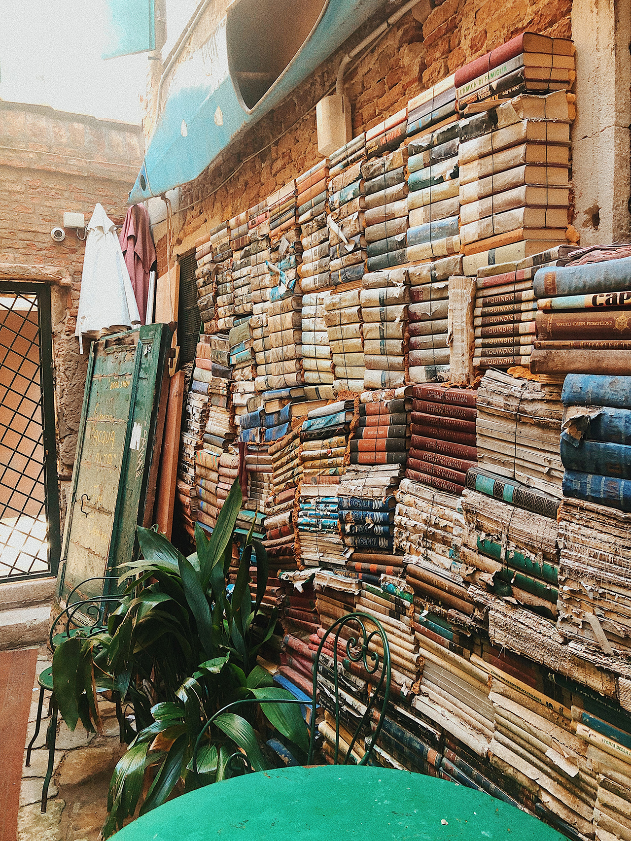 Libreria Alcqua Alta Venice Italy