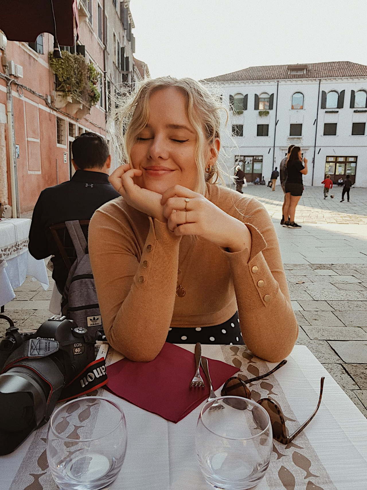 Sarah Witpeerd in Venice, Italy